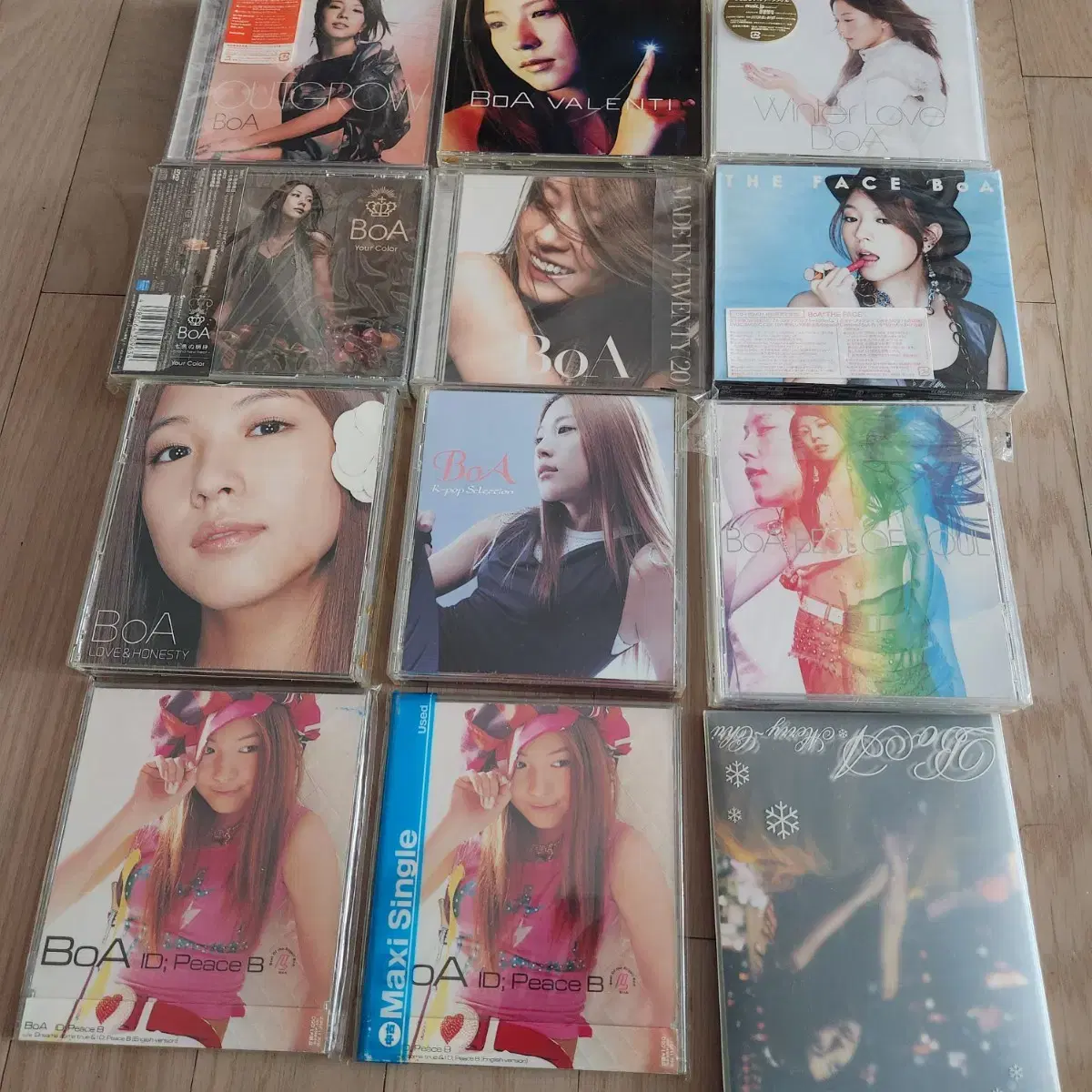 Boa(보아) 일본 한정반 CD&DVD 모음3 (21장)